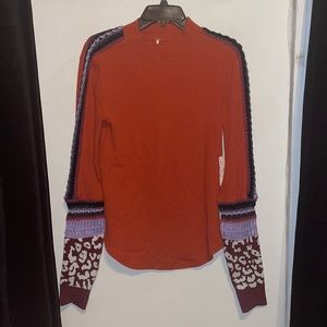 Free People NWT sweater size large